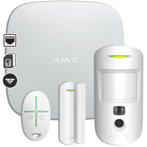 AJAX SYSTEMS - STARTER KIT CAM WHITE
