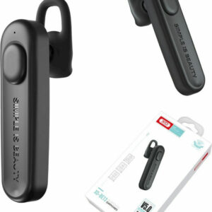 BE13 Earbud Bluetooth Handsfree Ακουστικό Μαύρο.V.E