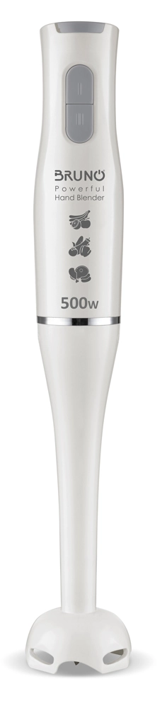BRUNO ραβδομπλέντερ BRN-0091, 2 ταχύτητες, 500W, λευκό