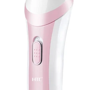 HTC αποτριχωτική μηχανή HL-020, 3 σε 1, επαναφορτιζόμενη, ροζ