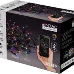 Χριστουγεννιάτικοι λαμπτήρες Entac IP44 Χριστουγέννων 120 LED MC 9m BT