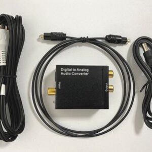 Optical/Toslink/Coaxial to RCA Μετατροπέας Ψηφιακού Ήχου πληρες