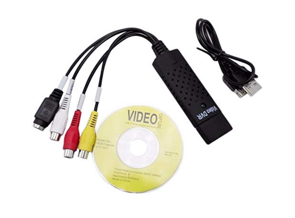USB καταγραφής βίντεο από αναλογική πηγή Video Grabber EasyCap Video Capture win10 OEM