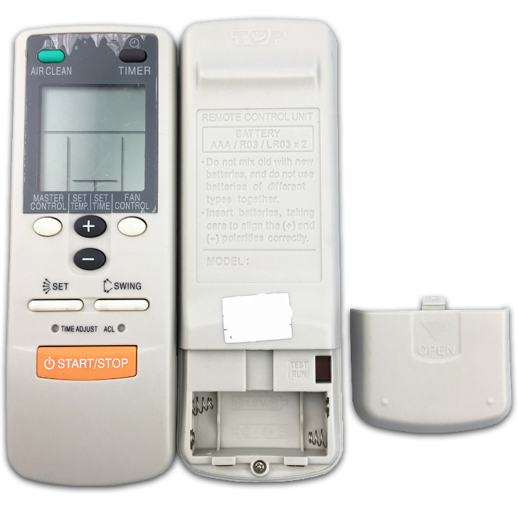 Τηλεχειριστήριο A/C για FUJITSU AR-JW2 AR-JW33 AR-CH4