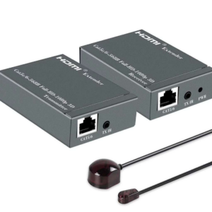 HDMI Extender μέσω UTP CAT5/CAT6 με IR δέκτη 60m – Ζεύγος.R.E