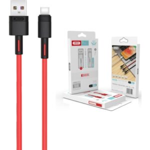 NB-Q166 Fast Charging USB 2.0 to Type-C Cable Κόκκινο 1m.V.E