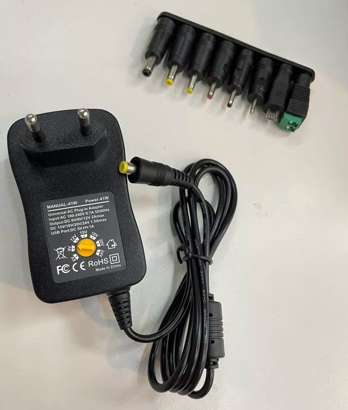 Τροφοδοτικό 41W Switching με 8 κεφαλές