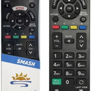 L1378V/L1268V Universal TV Remote Control Compatible with Panasonic LCD LED HDTV 3D TVs.V.E