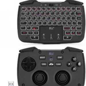 Rii RK707 mini wireless game controller mouse keyboard.R.E