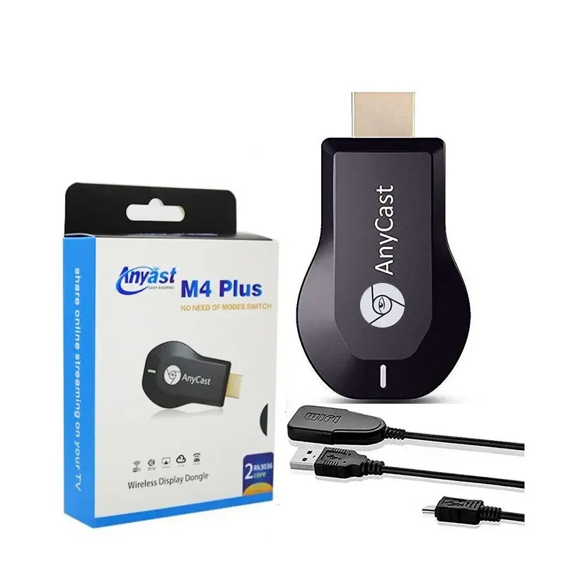 Anycast M4 Plus ασύρματο HDMI dongle WiFi συμβατό με google home και chrome