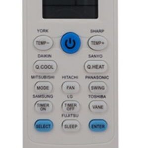 Τηλεχειριστήριο Κλιματισμού Universal Aircool CRC1801