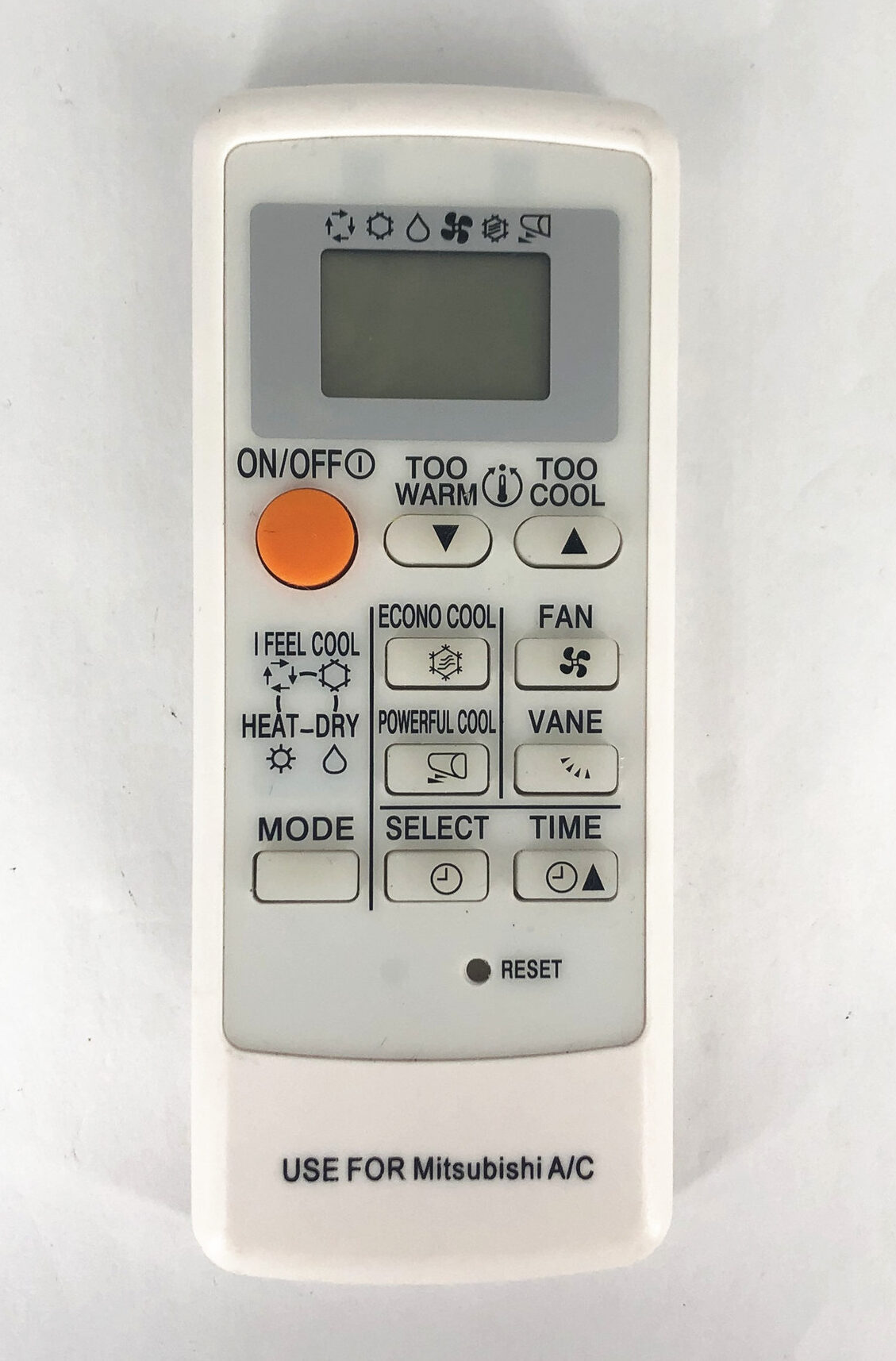 Τηλεχειριστήριο A/C για Mitsubishi MP07A MP04A MP2B