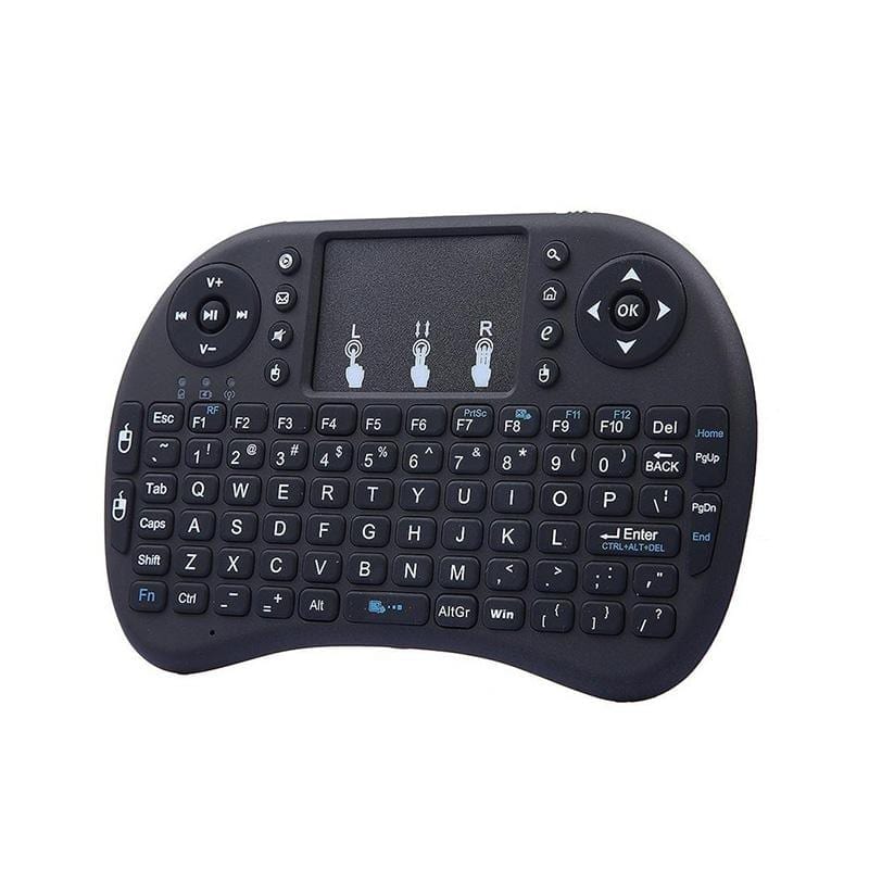 Μίνι ασύρματο πληκτρολόγιο με touchpad κατάλληλο για PC, Pad, Andriod TV Box, TV Box Google, HTPC / IPTV.R.E