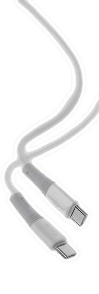 NB-Q226B 60W Καλώδιο Φόρτισης + Data Type-C σε Type-C 1m Άσπρο.V.E