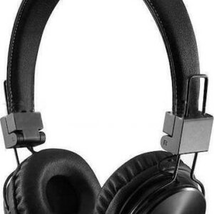 Niaelec NIA-X3 Ασύρματα / Ενσύρματα On Ear Ακουστικά με Ραδιόφωνο με 5 ώρες Λειτουργίας Μαύρα.V.E