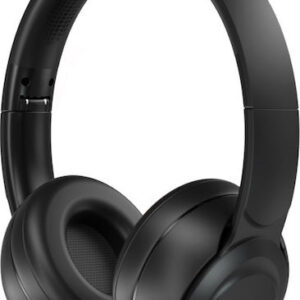BE22 Ασύρματα / Ενσύρματα On Ear Ακουστικά με 20 ώρες Λειτουργίας Μαύρα.V.E