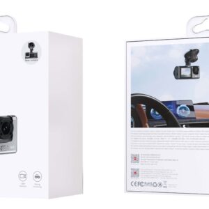 XJ03 Εμπρός και πίσω διπλή βιντεοκάμερα 1080 HD