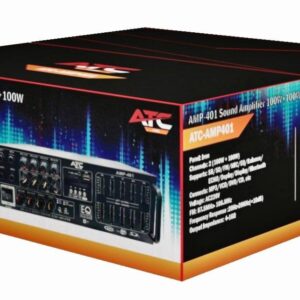 AMP-401 Ενισχυτής Ήχου 100W+100W