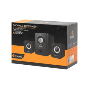 Ηχεία Kisonli U-2900BT, Bluetooth, 5W+2x3W, USB, Μαυρο - 22152